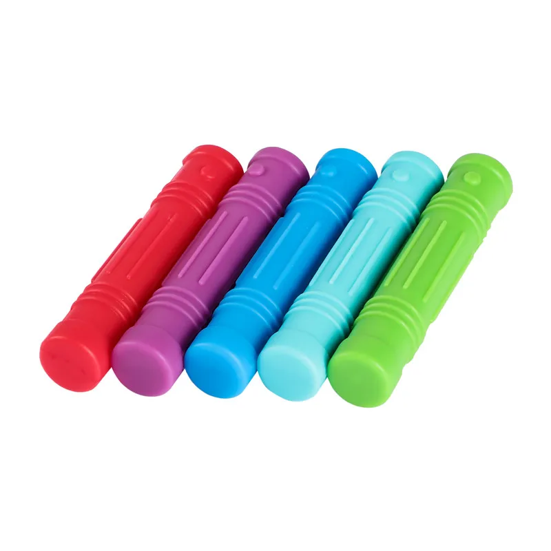 Bán 1 Chiếc Ốp Viền Gạch Topper Nhai Bút Chì Trang Trí Đồ Bé Teethers Trẻ Em Cảm Giác Đồ Chơi Thực Phẩm Cấp Hạt quà Tặng