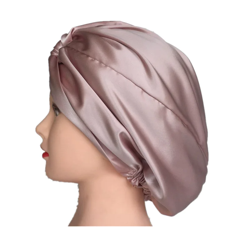 Giá Rẻ 100% Dâu Tằm Tơ Nightcap Với Một Ít Khiếm Khuyết 22 Momme Miễn Phí Vận Chuyển Thế Giới Rộng