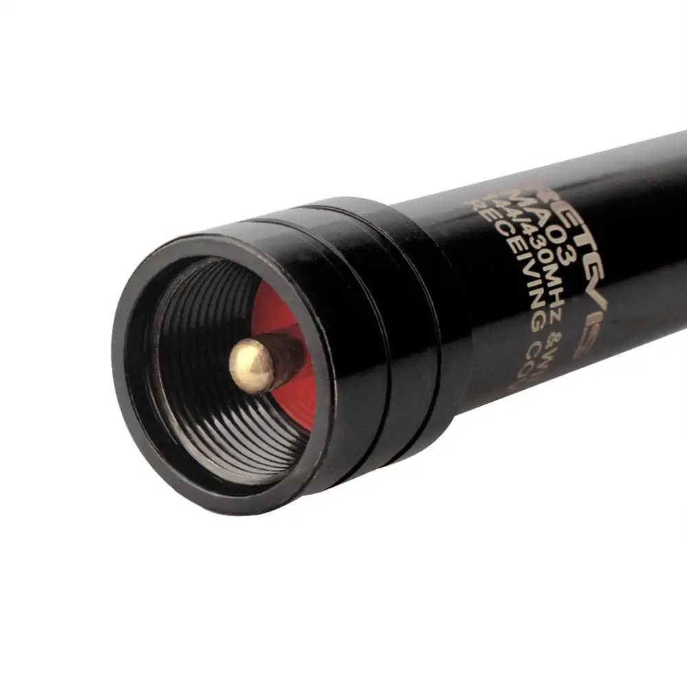 Retevis MA03 Autoantenne SL16-J 144/430 MHz VHF UHF Dual Band 2,15/5 dBi omnidirektionale Antenne für Autos Walkie-Talkie-Radio