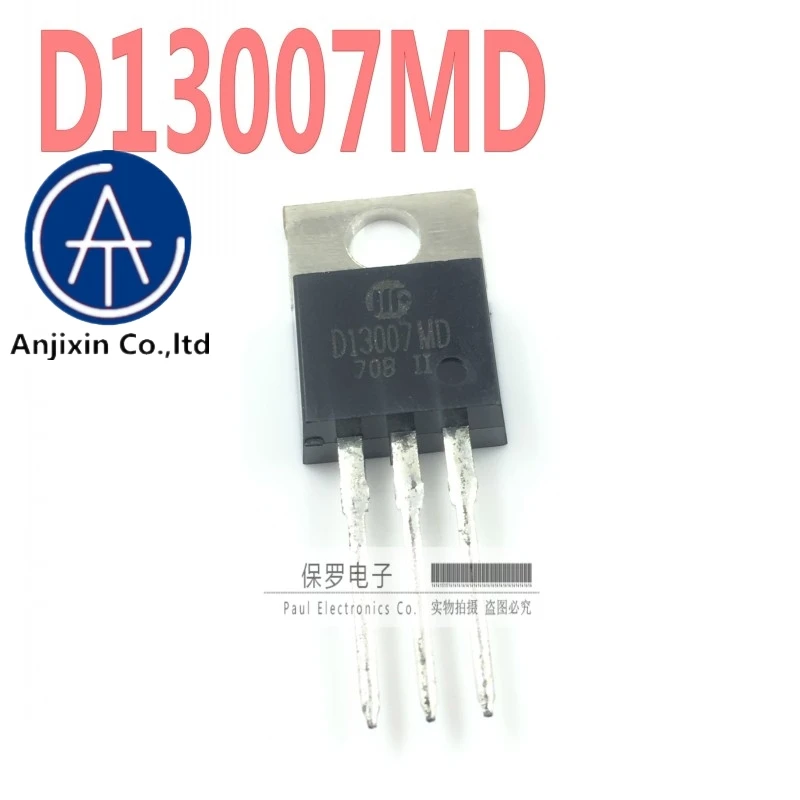 10 pz 100% originale e nuovo transistor di potenza D13007MD D13007 TO-220 in magazzino