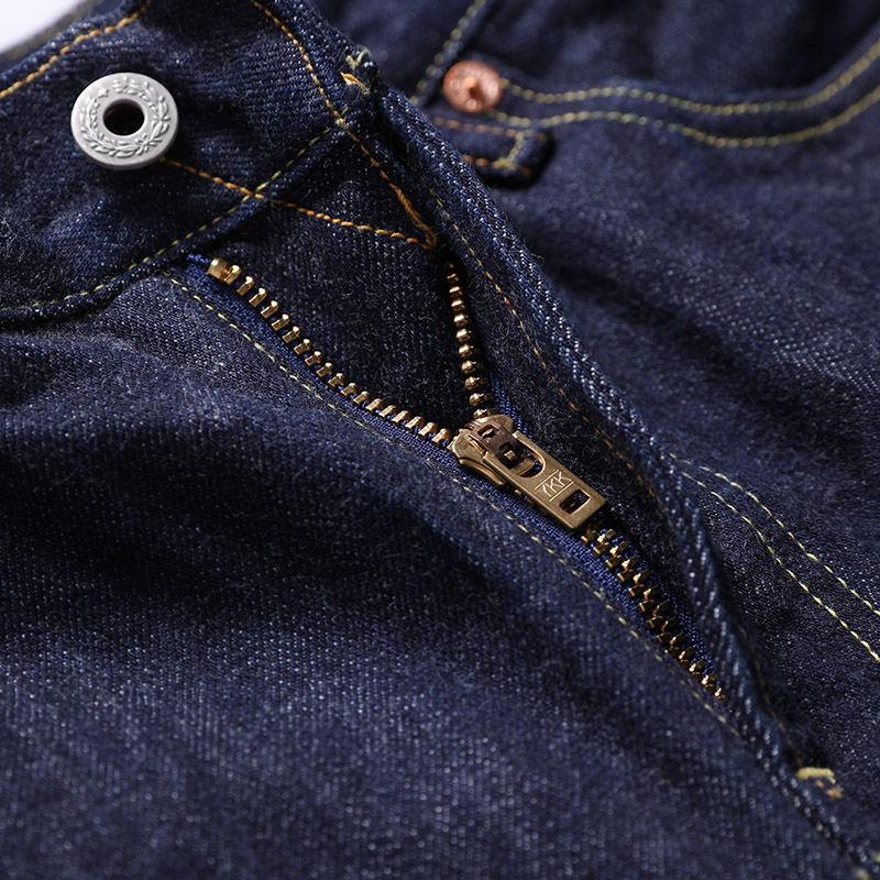 511XX-0009 RedTornado 로우 데님 청바지 16온스 헤비 웨이트 인디고 셀비지 원 워싱 Sanforized 지퍼 팬츠