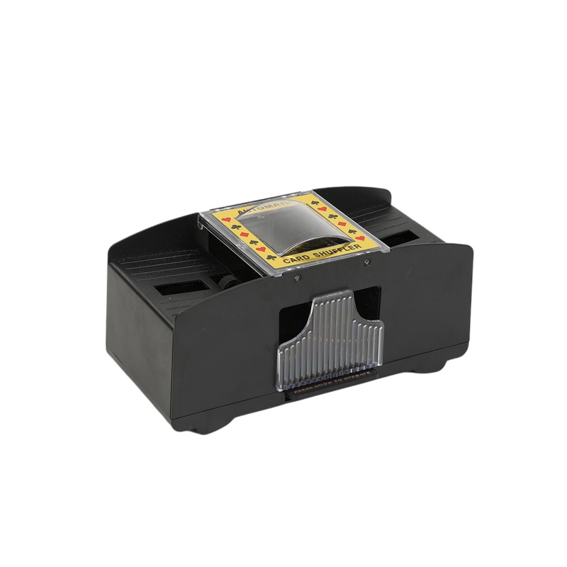 เครื่องสับไพ่ เครื่องสับไพ่อัตโนมัติสําหรับไพ่ 2-6 ชั้น เครื่องสับไพ่อัตโนมัติเต็มรูปแบบ ไม่ต้องใช้แบตเตอรี่