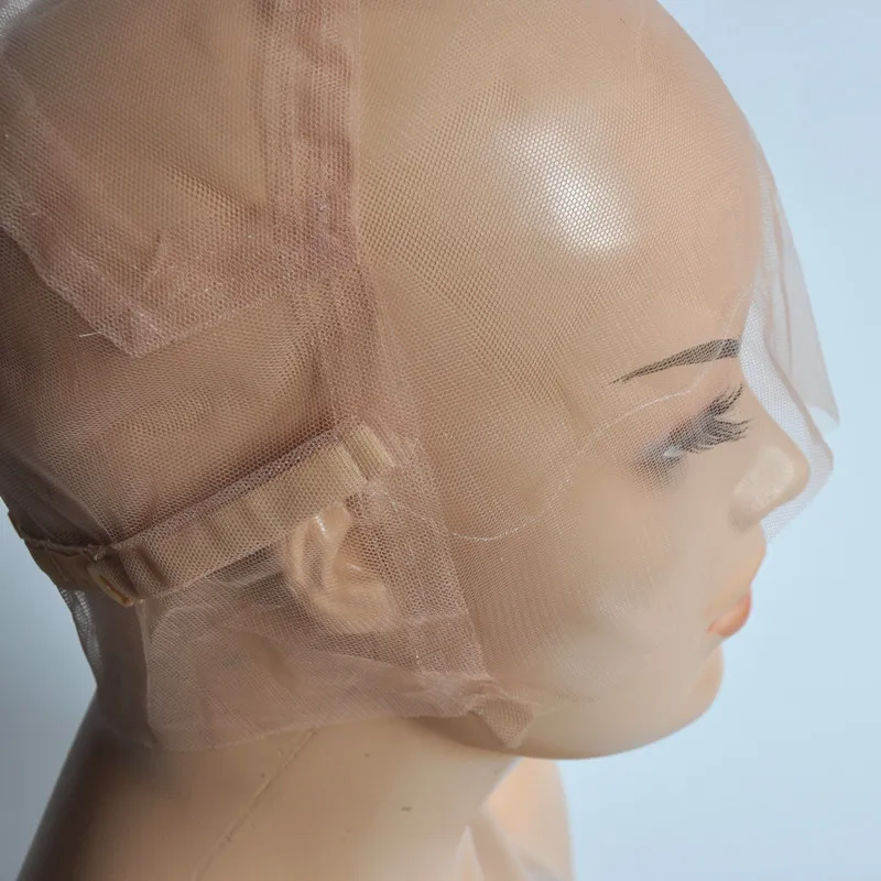 Gorro de peluca de encaje suizo completo para hacer pelucas Garantía de la mejor calidad con correa ajustable