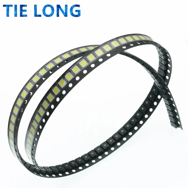 100pcs 3528 1210 SMD LED 흰색/따뜻한 흰색 SMD LED 매우 밝은 흰색 빛 다이오드 빨간색 녹색 파란색 노란색