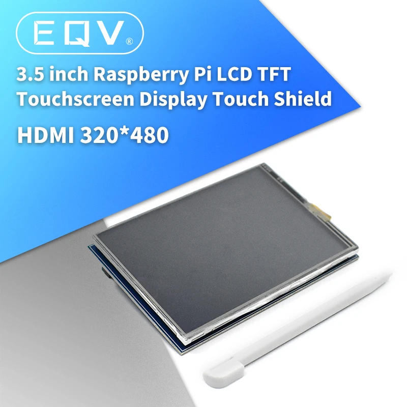 Nueva pantalla táctil Raspberry Pi LCD TFT de 3,5 pulgadas, pantalla táctil Raspberry pi 2 Modelo B pantalla táctil LCD + lápiz óptico envío gratis