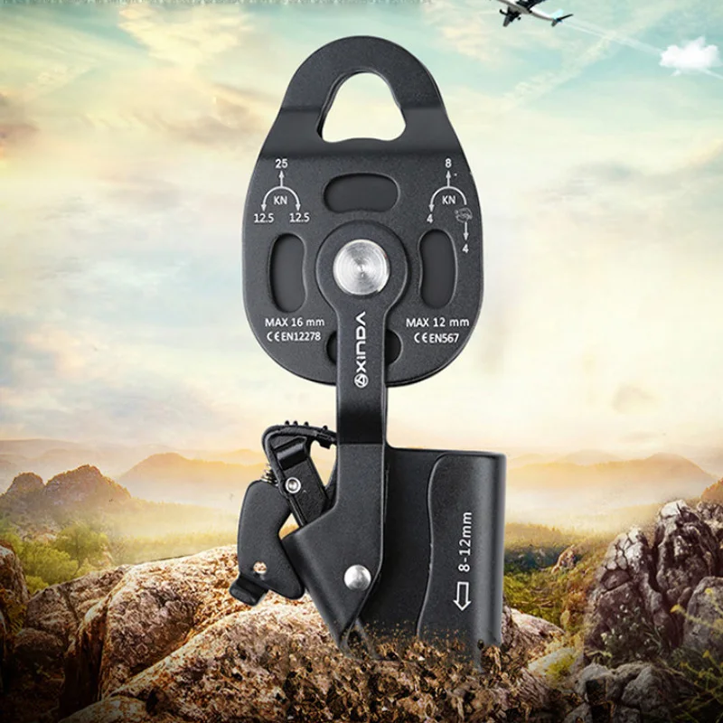 2021 One-way pulley Lifting heavy objects lifting tool Super light device ascenders lifter drag lifting equipment High quality