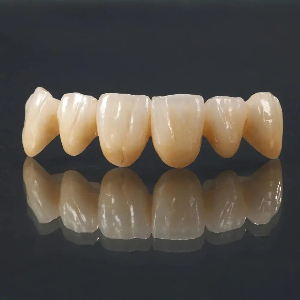 Hijau 95MM SHT multilapis zirkonia kosong cocok untuk semua indikasi dengan Vita Tag warna mahkota dan sistem jembatan Zirkonzahn