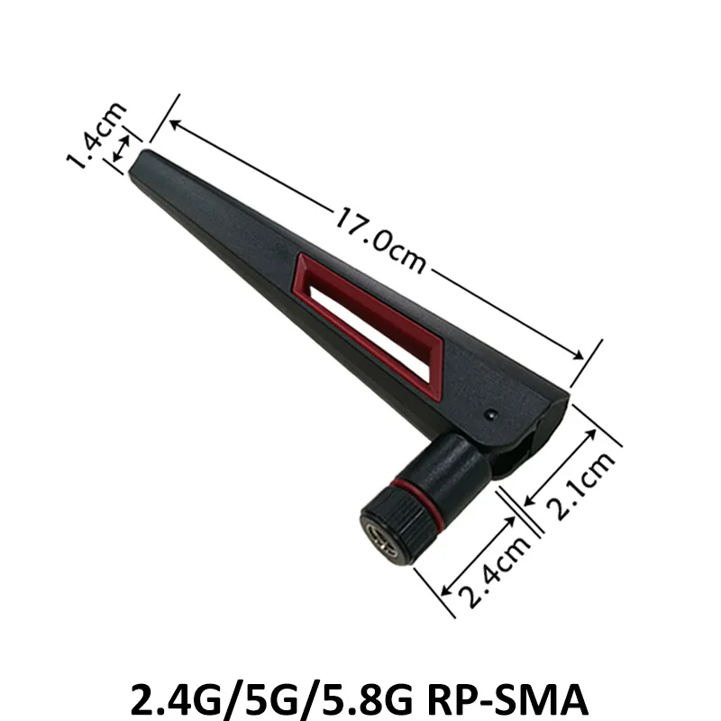 2,4 GHz 5 GHz 5,8 GHz Antenne echter 8 dBi RP-SMA-Anschluss Dualband-WLAN-Antennenantenne SMA-Buchse WLAN-Router 2,4 GHz 5. 8. IOT