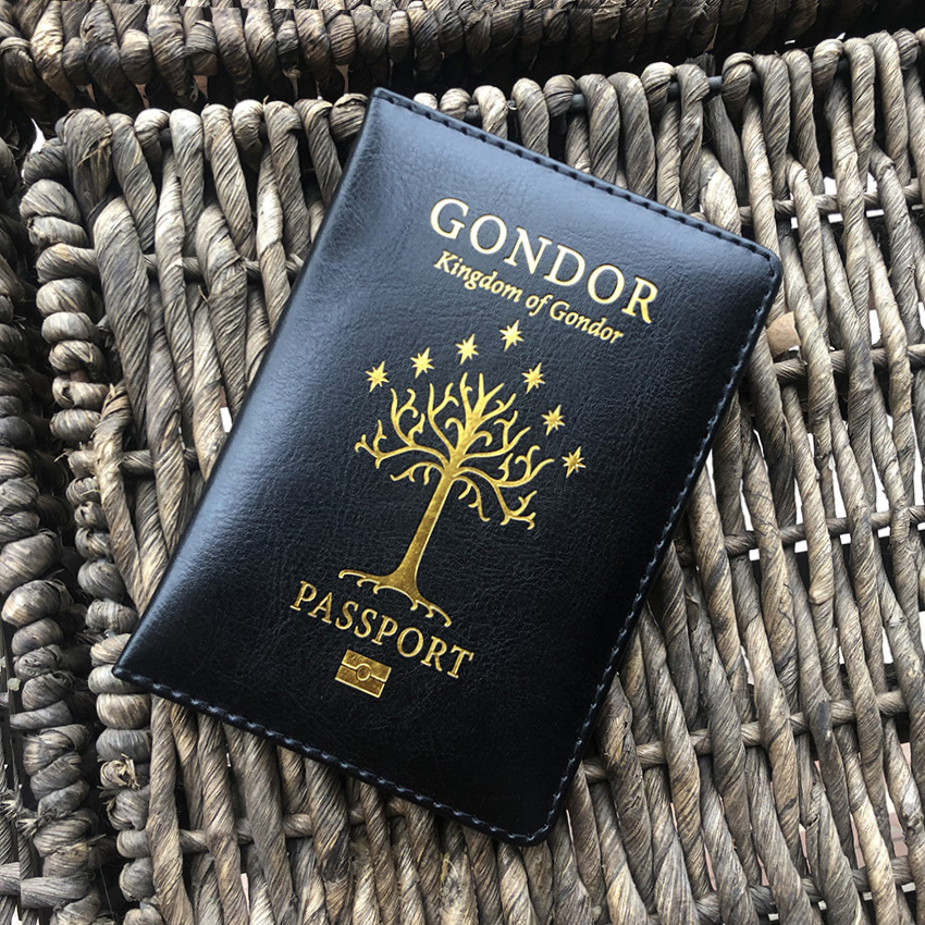 Gondor Tree обложка на паспорт, зажим для денег , держатель для паспорта, Прямая поставка