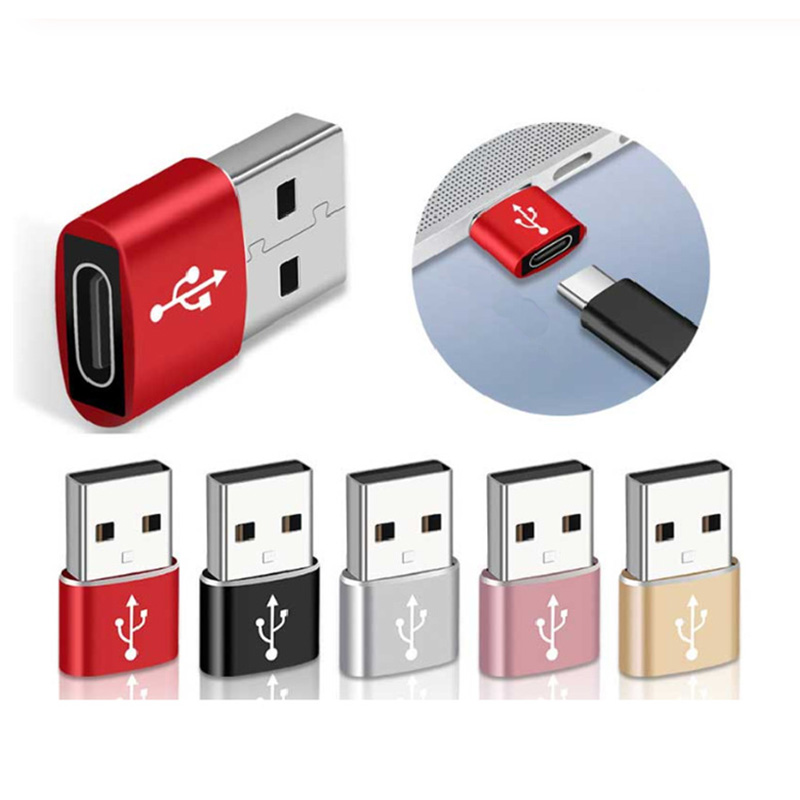 Adaptador USB a tipo C OTG, USB-C macho a Micro USB tipo c hembra, convertidor para Macbook, Samsung S20, conector USB OTG