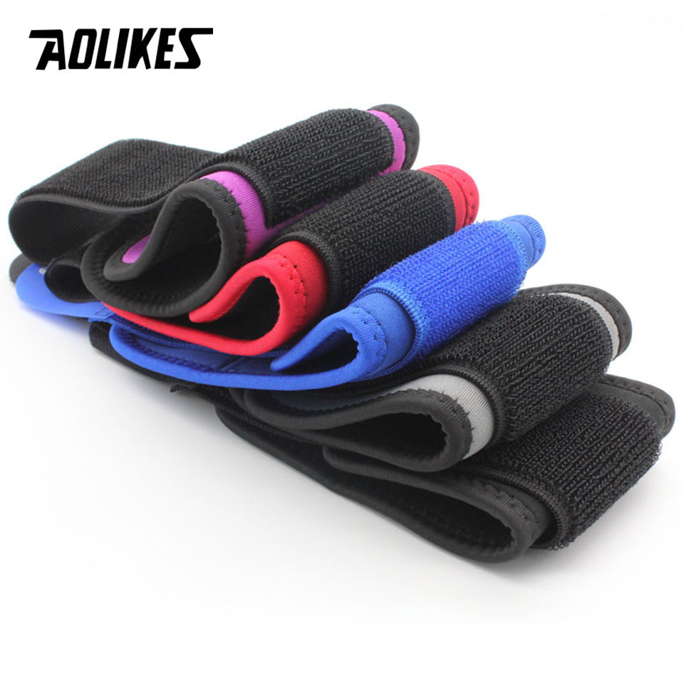 AOLIKES 1 pieza de soporte de muñequera para vendaje de muñeca ajustable, muñequera deportiva, envolturas de compresión, alivio del dolor de tendinitis