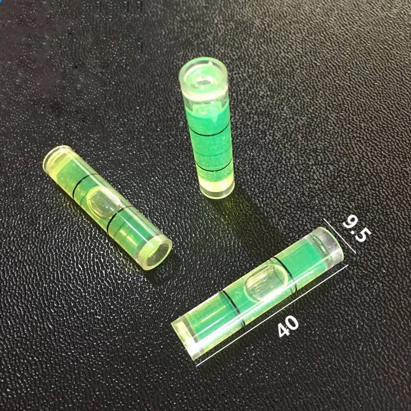3 cái Mini Bubble Spirit Level Hình trụ Tròn Bullseye Bubble Level Ngang Bộ đo chính xác