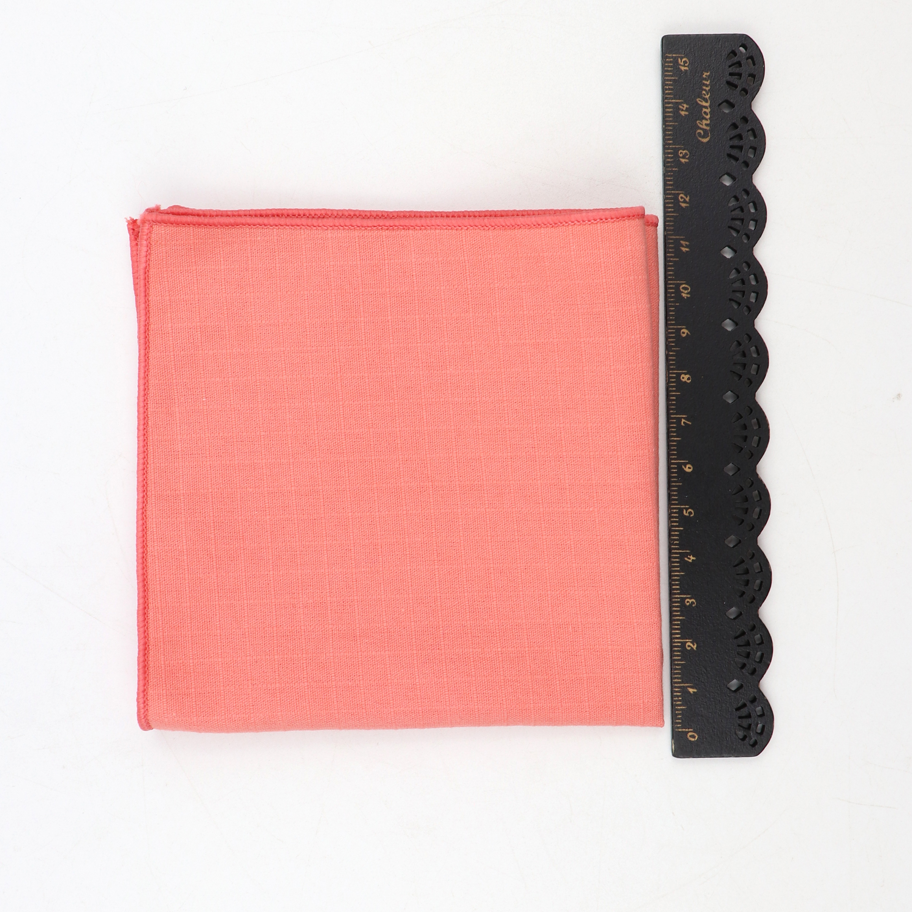 Cor sólida algodão linho lenços tecido bolso quadrado masculino pêssego rosa verde casual quadrado bolsos lenço toalhas presente