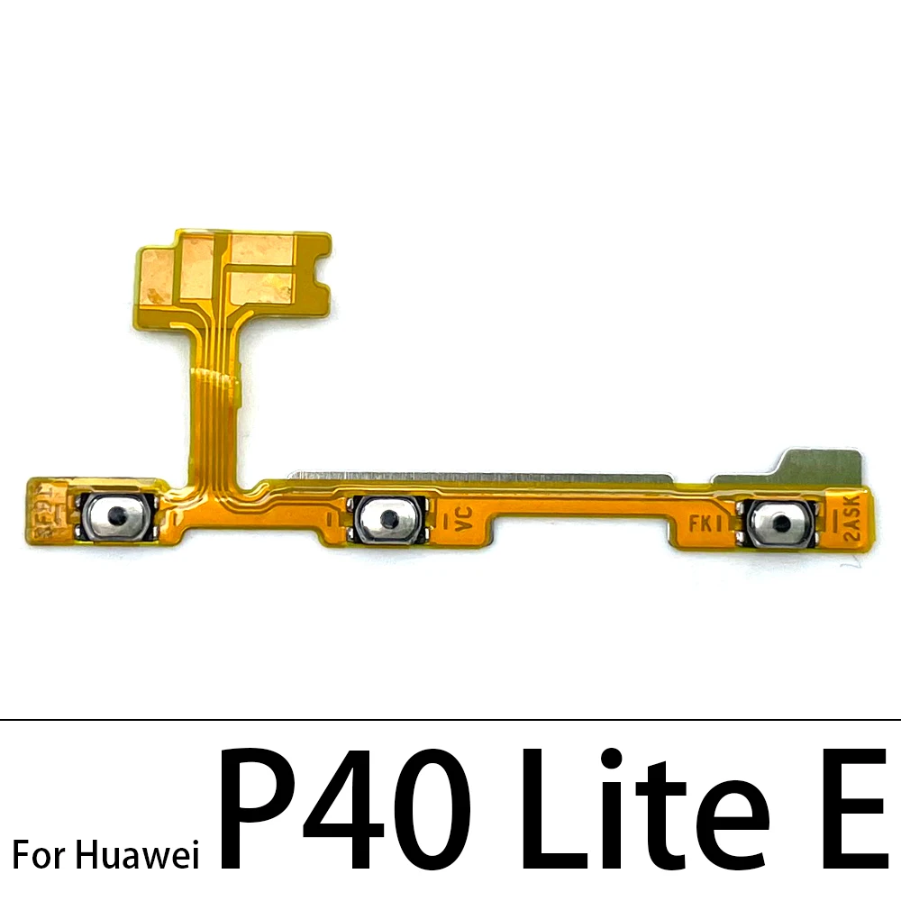 Quyền Lực Mới Vào Tắt Tập Nút Bên Chìa Khóa Cáp Mềm Cho Huawei P8 P9 P10 P20 P30 P40 Lite E 5G Pro Plus 2016