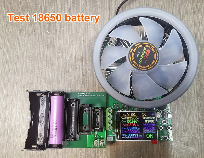 ABS 4-Dây Và 2 Dây Nhà Ga 18650 26650 14505 14340 1425 Pin Ốp Lưng Giá Đỡ Kiểm Tra Hộp Bảo Quản cho DL24P