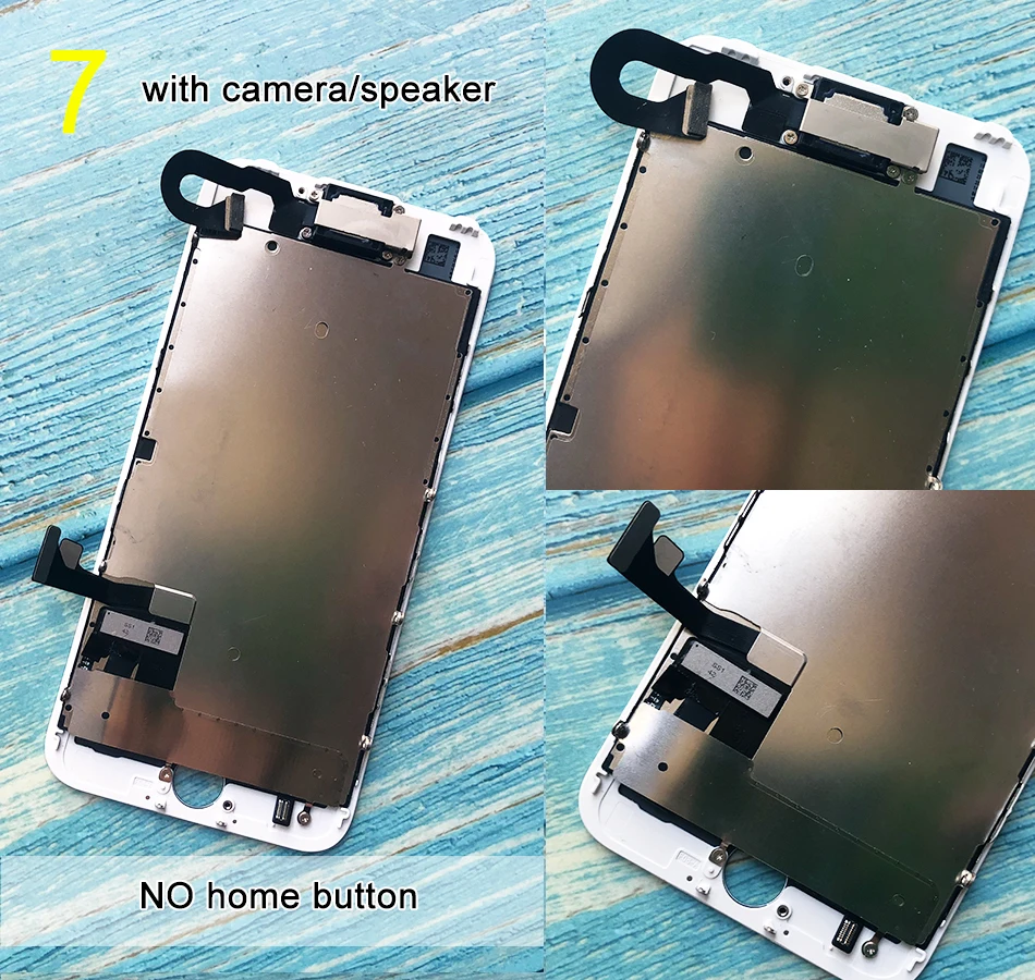 Dành Cho iPhone 6 Màn Hình LCD Full Bộ Lắp Ráp Hoàn Chỉnh Cảm Ứng Cho Màn Hình iPhone 6S Thay Thế Màn Hình Dành Cho Iphone 7 Màn Hình Lcd + Nút Home