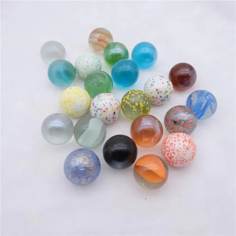 10/20 Chiếc Kính Bóng 16 Mm Kem Tay Cầm Game Căng Thẳng Pinball Máy Bò Viên Bi Nhỏ Pat Đồ Chơi Mẹ-Máy Con Hạt