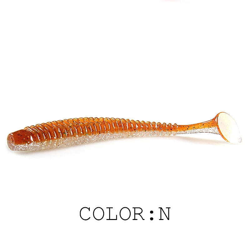Supercontinent Swing Impact Ring Shad Angelköder 6 Stück/10 Stück/20 Stück künstliche Pesca Leurre Souple Angelköder