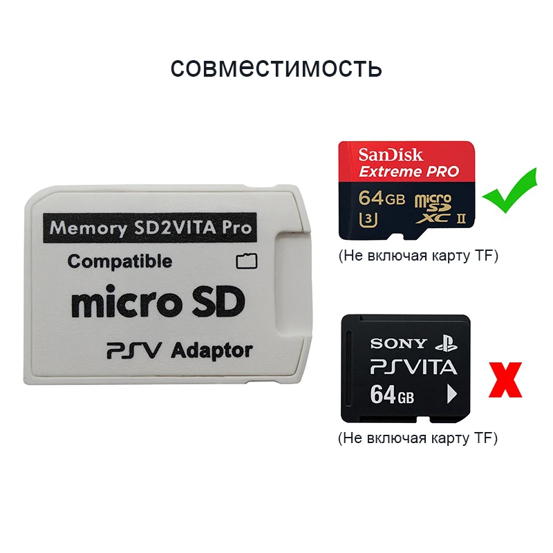 DATA FROG PSVita Memory Micro Card Adapter For PS Game SD Game Card Slot Adapter Converter 3.60 System Memory SD Card Converter