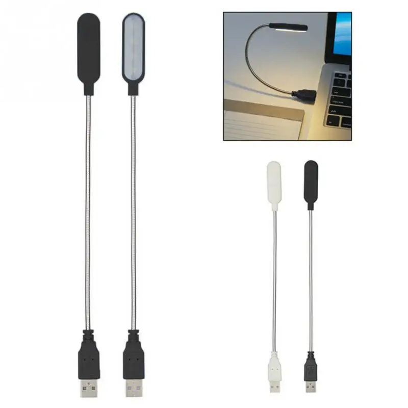 Du Lịch Di Động USB Đèn Đọc Sách Mini Led Sách Ánh Sáng Đèn Ban Đêm Sử Dụng Laptop Máy Tính Xách Tay Giáng Sinh Tặng Đèn Led