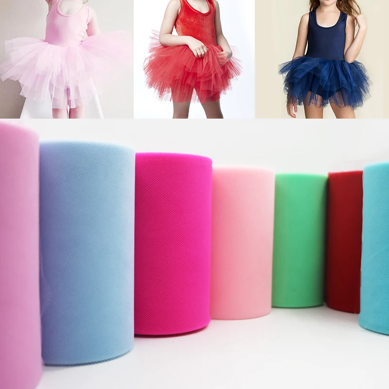 Rollo de tul de 100 yardas, decoración de boda de Organza, tutú, rollo de tul para Baby Shower, decoración de 15cm para fiestas y eventos, decoración de compromiso