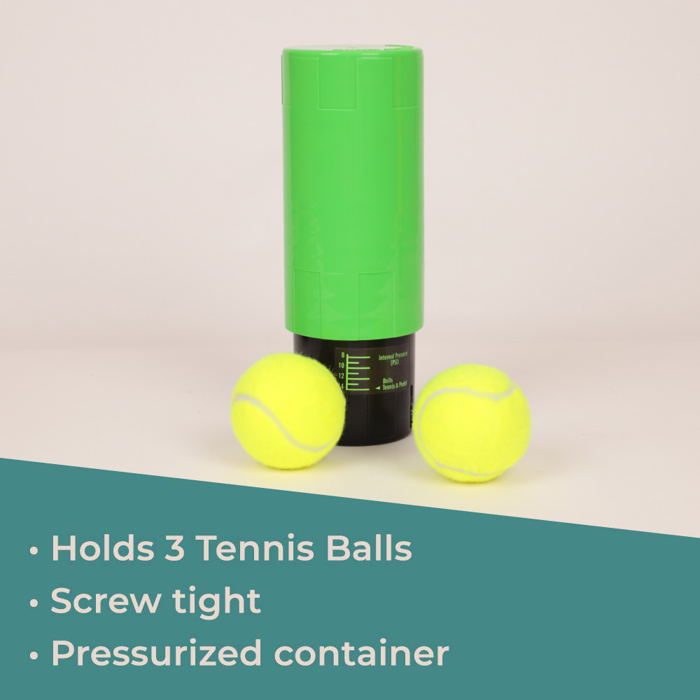 Tennis Ball Saver - ที่เก็บลูกเทนนิสแบบแรงดันที่ช่วยให้ลูกเด้งเหมือนใหม่