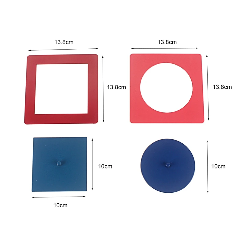 Đồ Chơi Cho Bé Montessori Hình Insets Bộ/10 Với Truy Tìm Khay Hình Dạng Hình Học Vẽ Cho Giáo Dục Tuổi Ấu Thơ Mầm Non