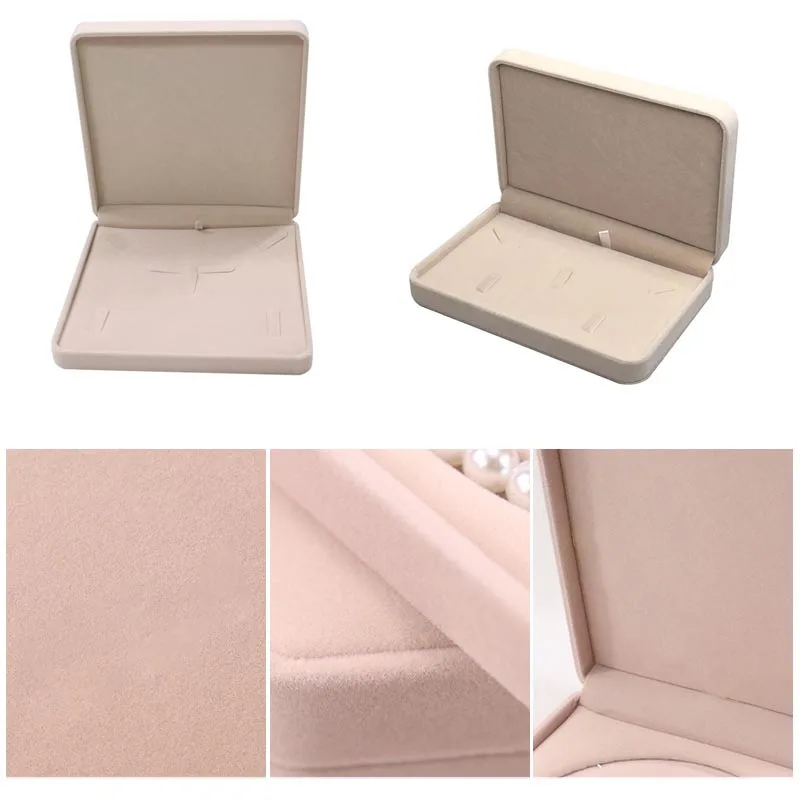 Đồ Trang Sức Nhung Bộ Hộp Lớn Vòng Cổ Vòng Bông Tai Mặt Dây Chuyền Tặng Sắp Xếp Lưu Trữ Ốp Lưng Cưới Màn Hình Hiển Thị Giá Đỡ Năm Mới 2022