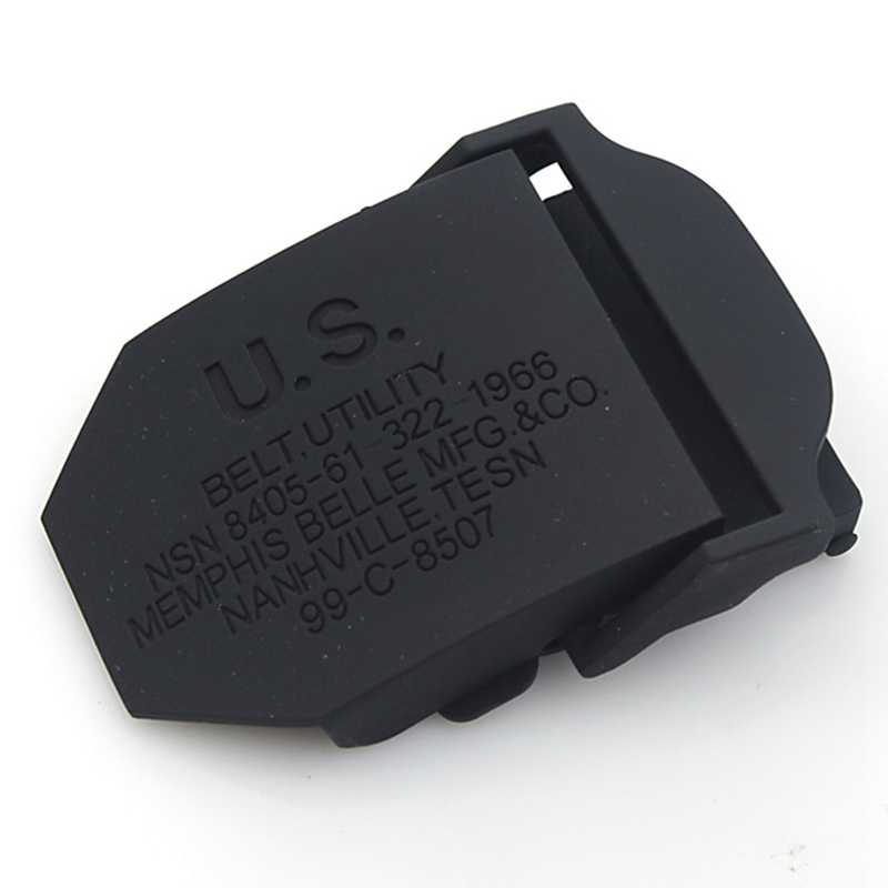 Hochwertige taktische Gürtelschnalle für Herren, Legierungsmaterial, geeignet für eine Breite von 3,8 cm, für Dicke 3,5–4 mm, Canvas-Gurtband