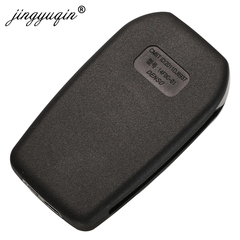 jingyuqin Upgrade 2/3/4 Button Flip Key Case For Toyota Reiz Camry Rav4 Yaris Corolla 4Runner Avlon Folding Car Remote Key Shell
