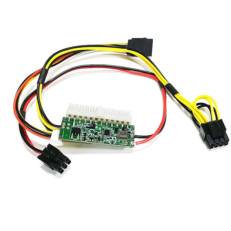 PCI-E Input 6pin Male-ATX-300W 24pin Power Supply Modul Beralih Pico PSU Mobil Auto Mini ITX Tinggi DC-ATX Modul Daya ITX Z1