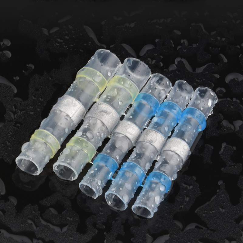 SST Ống Co Nhiệt Hàn Ống Chống Nước Hàn Vòng Dây Kết Nối Dây/5/10/30/50 Con Awg22-18 Mông Bushing điện Chia Nhà Ga