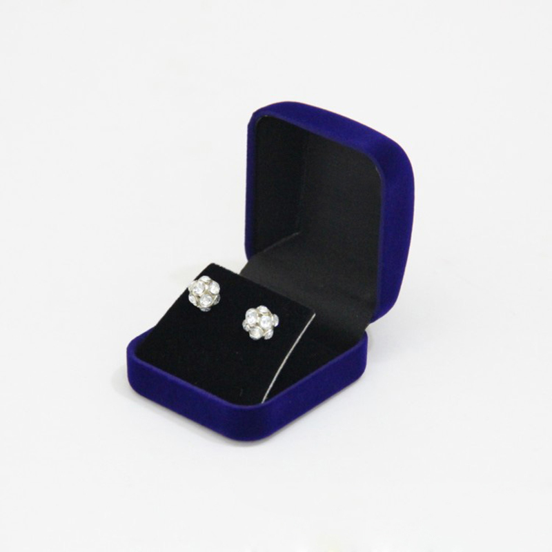 Stud Earrings Storage Box Drop Earrings Pendant Organizer Case Highly Velvet Small Necklace Jewelry Display Gift Packaging Boxes