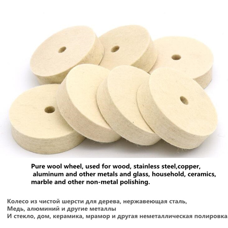 3 Inch 75Mm Đá Mài ĐỆM PHỒNG Bánh Xe Cảm Thấy Len Đánh Bóng Đĩa Mài Máy Xay Công Cụ Máy Đánh Bóng Phụ Kiện