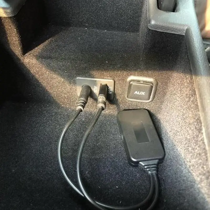 1 Chiếc Radio Bluetooth Cáp Đa Năng Ô Tô Xe Aux Bluetooth Âm Nhạc Thu Âm Thanh Adapter Sạc Cho Xe BMW E90 E91 e92 C1F1