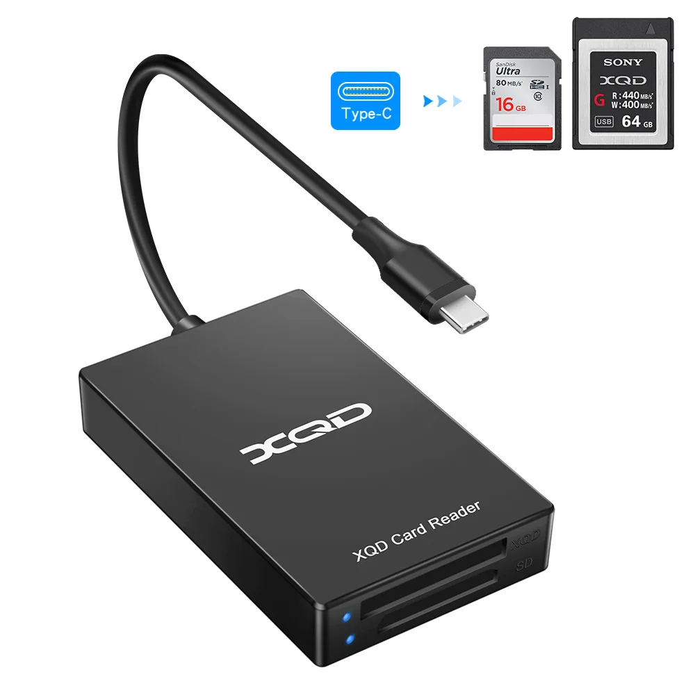 Многофункциональное устройство чтения карт UTHAI Q02 Rocketek Type-c к XQD Устройство чтения карт памяти USB 3.0 M/G поддерживает скорость до 5 Гбит/с