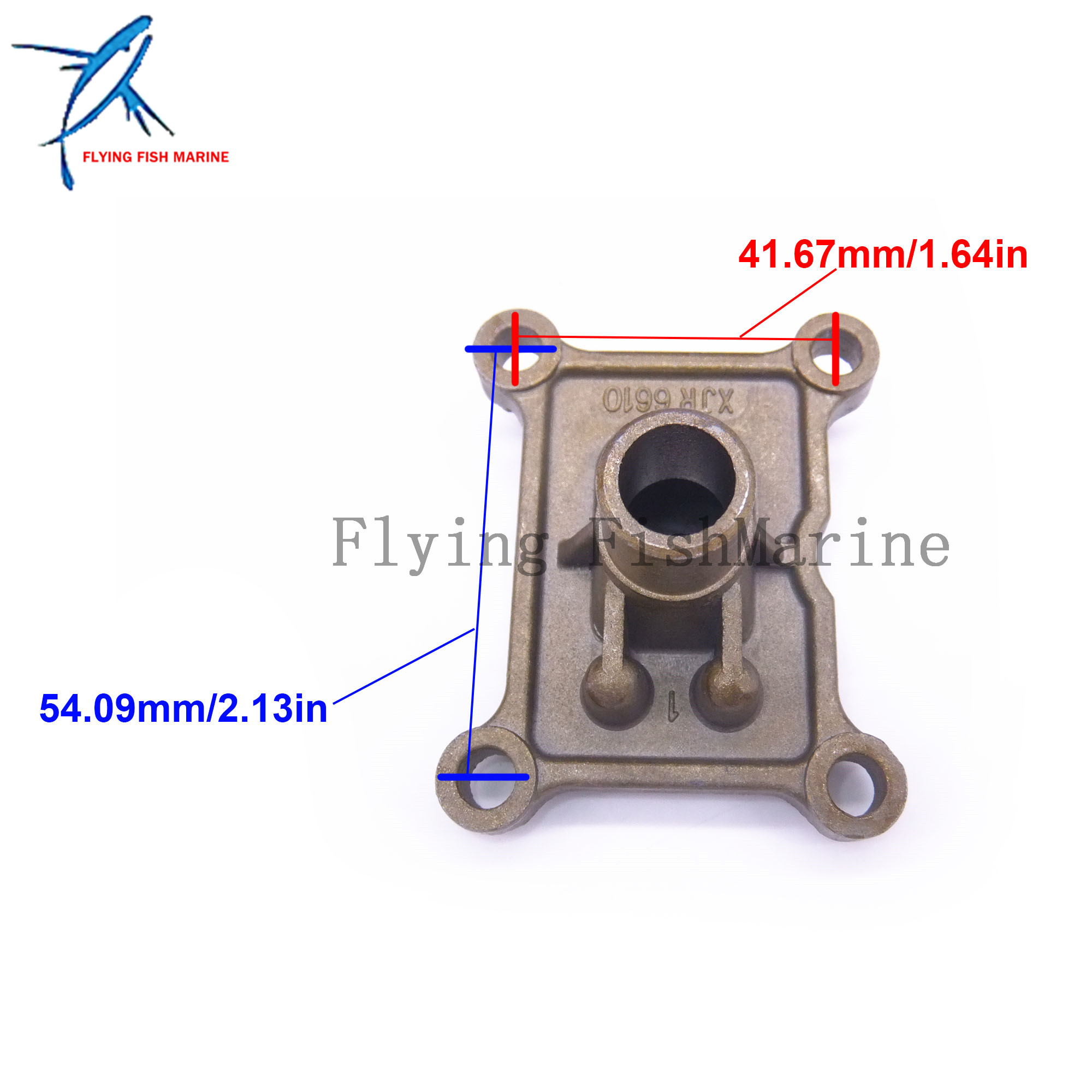 Perahu Motor T2-04000100 Asupan Reed Valve Tempat Duduk untuk Parsun HDX Makara 2-Stroke T2 BM