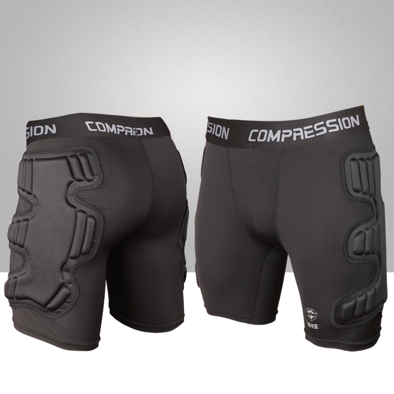 Nuevos uniformes de portero, pantalones cortos protectores de esponja gruesa EVA para fútbol, equipo de entrenamiento, pantalones cortos de protección en fútbol