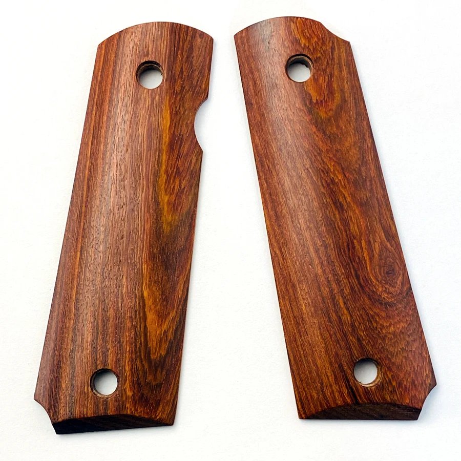 1 Hongteng Gỗ Cầm Tay DIY Kẹp Dán Cường Lực Chất Liệu Chống Trơn Trượt Tay Cầm Tẩy Trống Tấm Cân 1911 Cầm Mô Hình