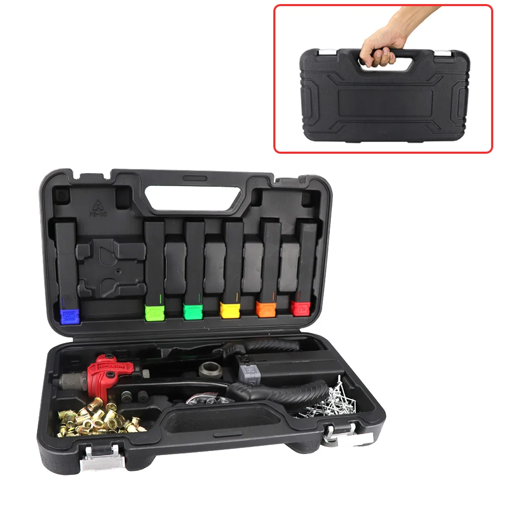HIFESON 619 3 Trong 1 Đa Chức Năng Hướng Dẫn Sử Dụng Ram Súng Đinh Tán Hạt Súng Đinh Tán Súng Reaming Súng 90 Chiếc M3-M10 Hạt 50 Chiếc Đinh Tán Bộ