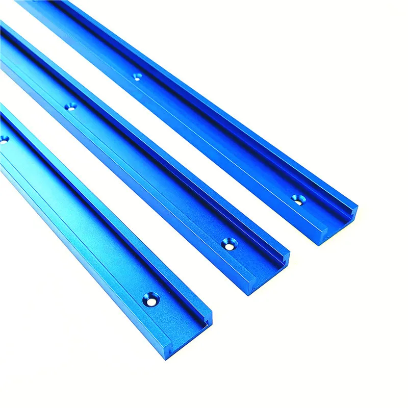 300-800Mm Houtbewerking T-Sleuf Verstekspoor Aluminium T-Track Verstek Spoor Spoor Gleuf Voor Houtbewerking Werkwerkbank Gereedschap