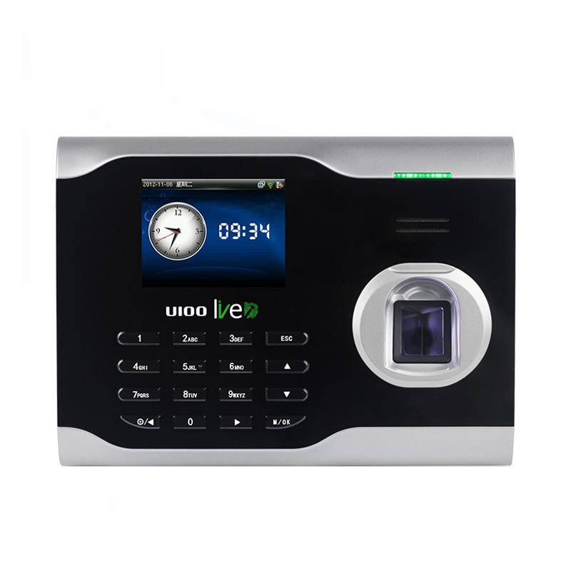 Биометрическая система присутствия ZK U100, USB считыватель отпечатков пальцев, часы, машина для контроля работников, электронное устройство