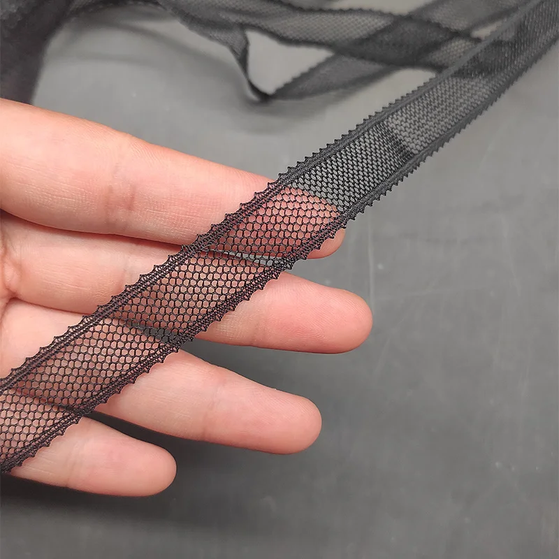 100Yard/Bó 14Mm Ren-Đính Nơ-Cho-May-Tóc Giả-Nón Lưỡi Trai-Edge-ruy Băng-Chất Liệu
