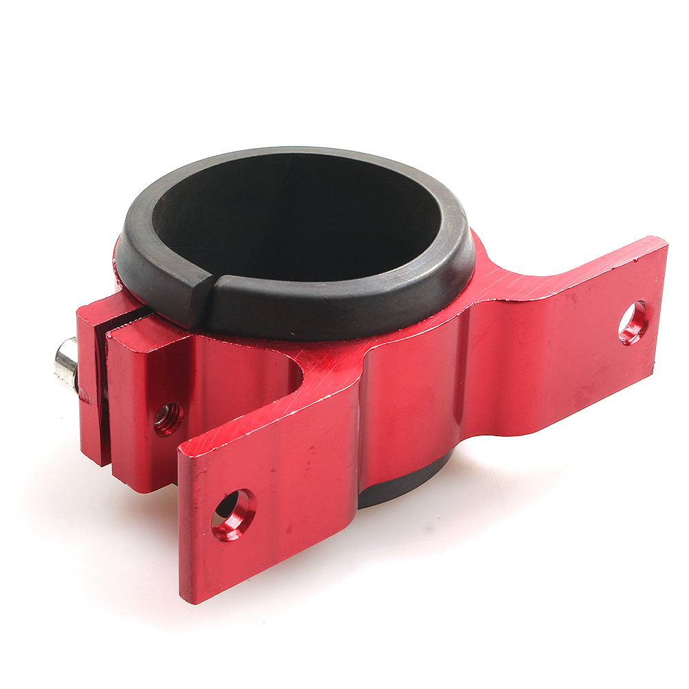 50 ミリメートルシングル外部オイルポンプ固定ブラケット燃料ポンプ取付ホルダーフィルタークランプカーサポート FF-1001-50
