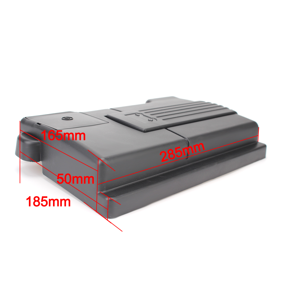 車のバッテリーカバープロテクター負電極ガード防水アクセサリーフォルクスワーゲン VW ティグアン 2016-2018 シュコダ Kodiaq