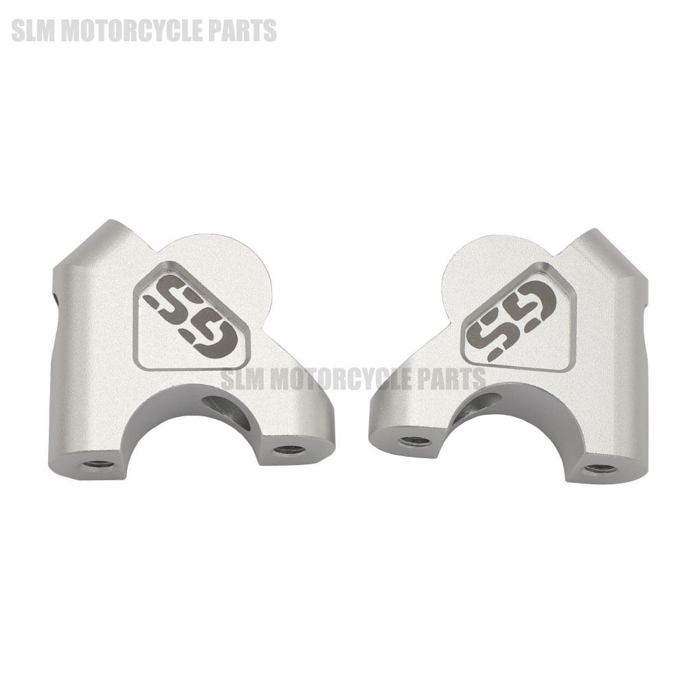 Cho Xe BMW ADV 2014-2019 R1200GS LC 2 Chiếc 32Mm Gia Công CNC R 1200 GS R1250 GS Tay Cầm risers Thanh Kẹp Mở Rộng Adapter Với Bu Lông