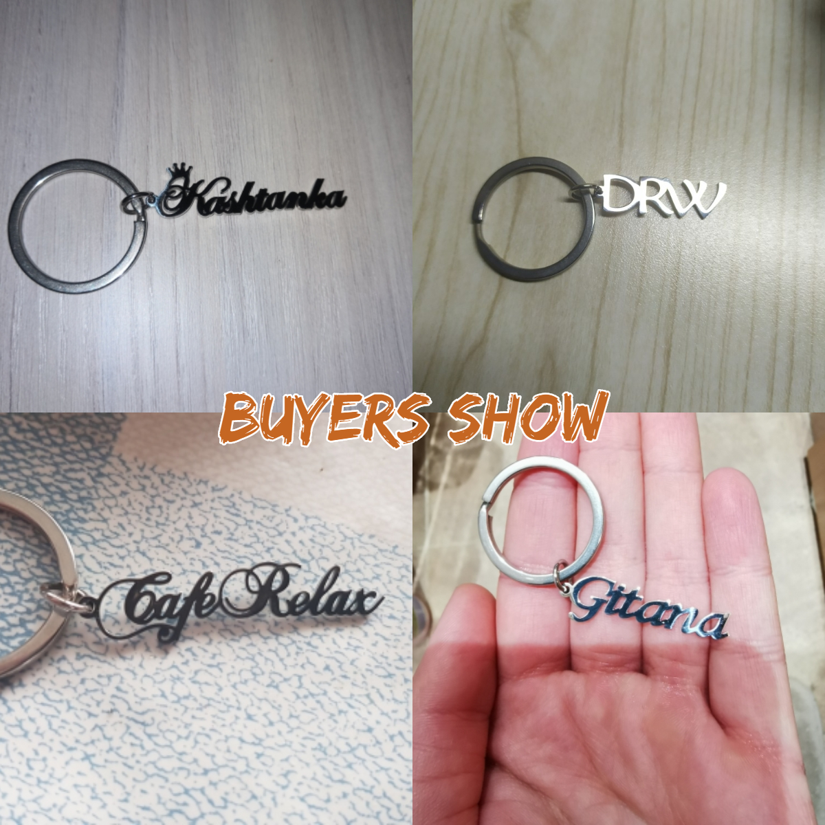 Sipuris-llavero personalizado con nombre y letras para hombre y mujer, llaveros de acero inoxidable, regalo único, nuevo