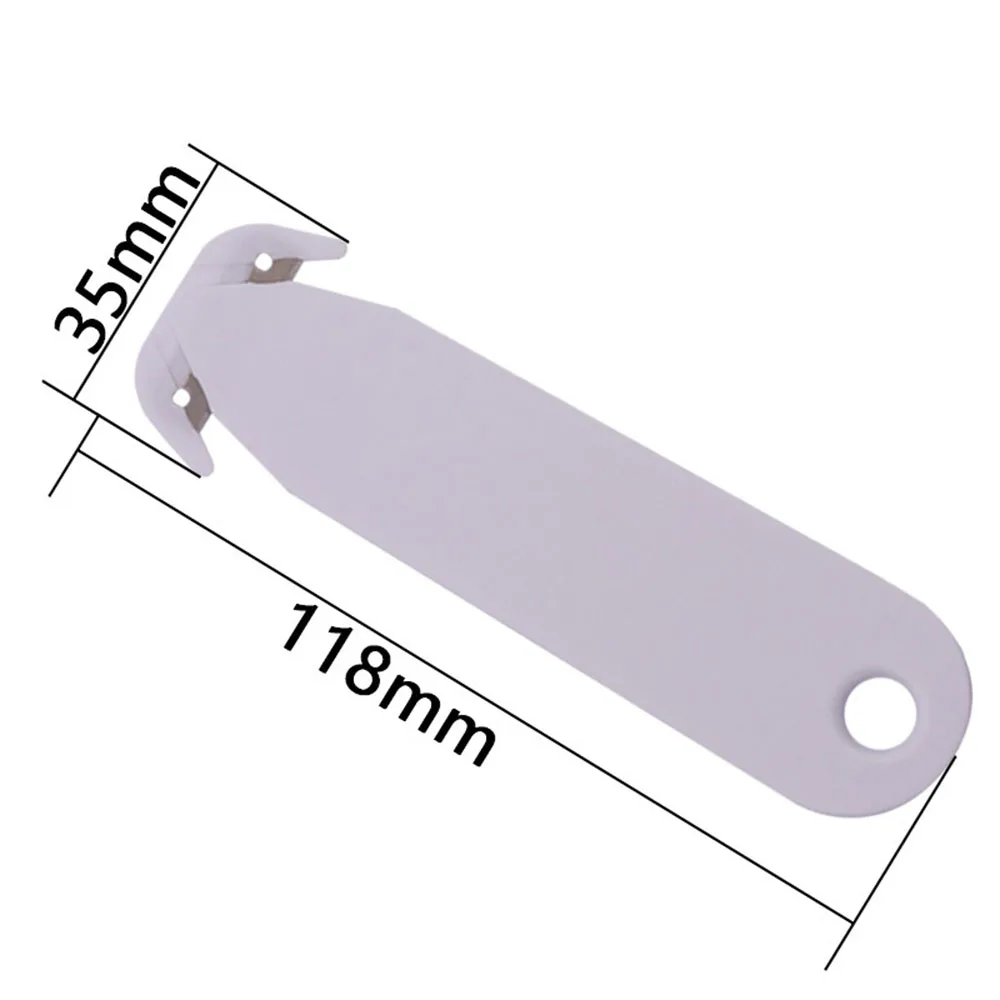1Pc Double-Edged ความปลอดภัยกล่องเครื่องตัดเครื่องมือใบมีดกล่องบรรจุฟิล์มตัดมีด Diy Art มีดตัดเครื่องเขียนเครื่องตัดกระดาษ