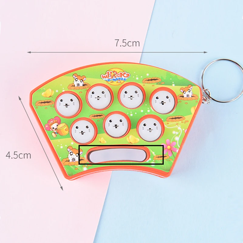 New Fun Mini Gopher Jogo de Velocidade Hands-on Infantil com Música Leve Puzzle Kids Holiday Toy Gift