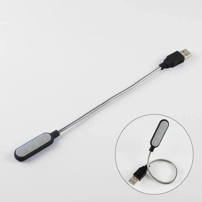 Du Lịch Di Động USB Đèn Đọc Sách Mini Led Sách Ánh Sáng Đèn Ban Đêm Sử Dụng Laptop Máy Tính Xách Tay Giáng Sinh Tặng Đèn Led